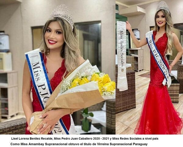 La Miss Pedro Juan Caballero 2020 – 2021 entregará su corona el martes 30 de noviembre