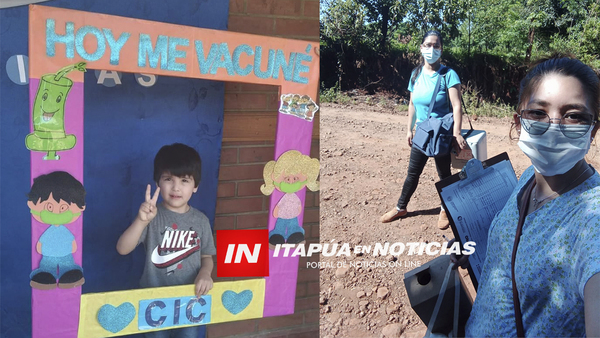 A VACUNAR A NUESTROS NIÑOS: PC CENTRAL EN LA PLAZA DE ARMAS DE ENCARNACIÓN. - Itapúa Noticias
