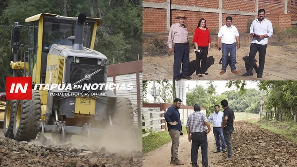 NUEVO SECRETARIO DE OBRAS DE LA GOBERNACIÓN EN INTENSO TRABAJO DE MEJORA VIAL. - Itapúa Noticias