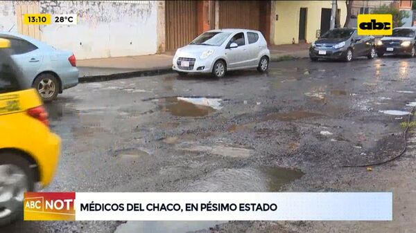 Deplorable estado de la avenida Luis María Argaña - ABC Noticias - ABC Color
