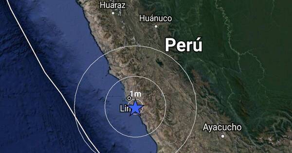 La Nación / Fuerte terremoto sacudió a Lima esta madrugada