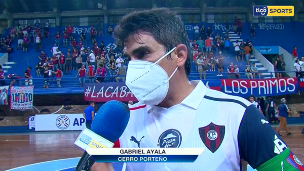 Gary Ayala, capitán de Cerro Porteño