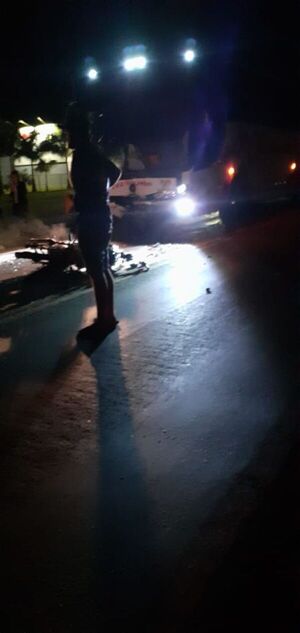 Motociclista muere en choque contra ómnibus en Santa Rita - ABC en el Este - ABC Color