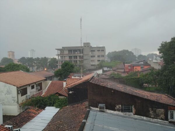 Alerta meteorológica: lluvias y tormentas se extienden sobre nueve departamentos - Nacionales - ABC Color