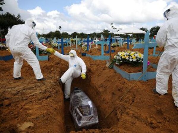 Covid: Brasil registra 92 muertes en 24 horas