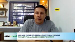 Todo listo para la 3ra. Edición de Expo Hortipar - ABC Rural - ABC Color