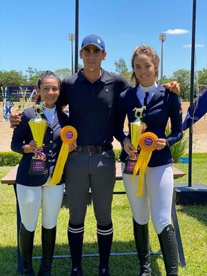 Llano y Oviedo se imponen en FEI Challenge A y C - Polideportivo - ABC Color