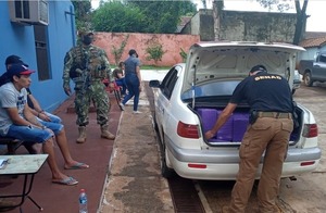Caen hombres que trasladaban 402 kilos de marihuana