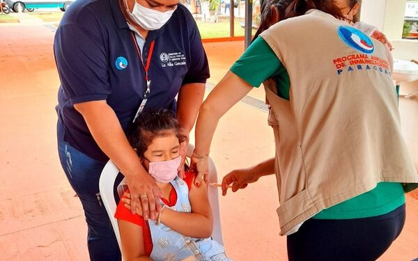 Se aplicaron 1.850 dosis de vacunas contra Sarampión, Rubéola y Poliomielitis