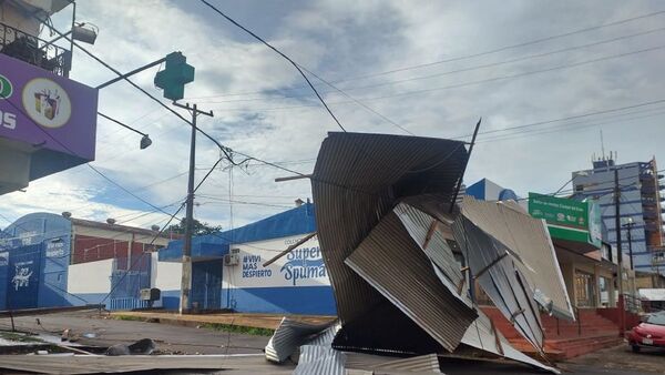 Alto Paraná registra vientos de 117 km/h durante temporal
