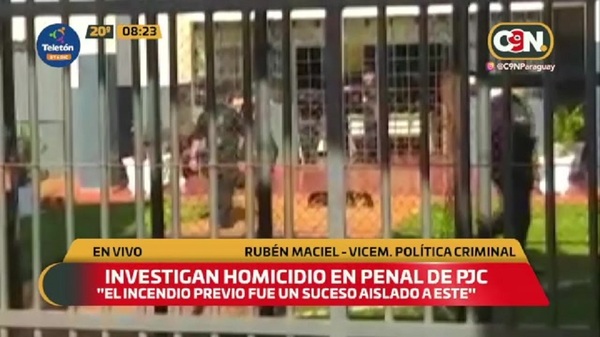 Investigan homicidio en penal de Pedro Juan Caballero - C9N