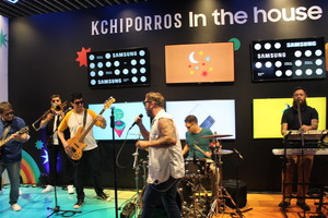 Samsung Paraguay presentó “Kchiporros in the house”, celebrando los 15 años de la banda