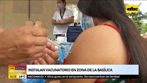 Instalan vacunatorio en zona de la Basílica de Caacupé - ABC Noticias - ABC Color