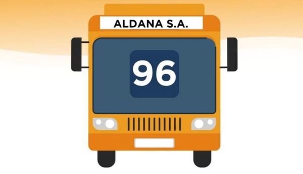 La Empresa Aldana S.A. cubre desde hoy el tramo Sur del itinerario de la Línea 21
