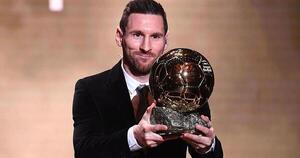 Lionel Messi recibió por séptima vez el Balón de Oro