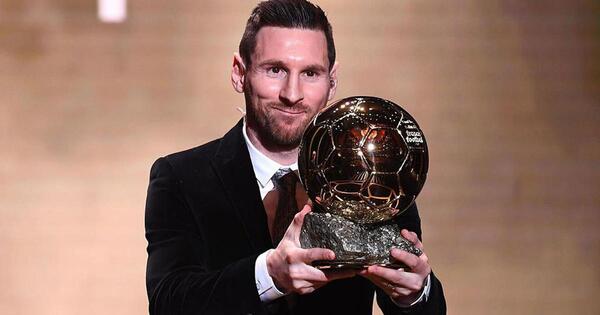 Lionel Messi recibió por séptima vez el Balón de Oro