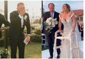 Crónica / Milagrosamente volvió a caminar el día de su boda