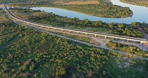 La Nación / A fin de año estará el puente más largo