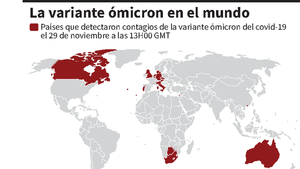 Variante ómicron se extiende y países vuelven a cerrar fronteras