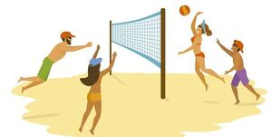 Voleibol de playa - Escolar - ABC Color