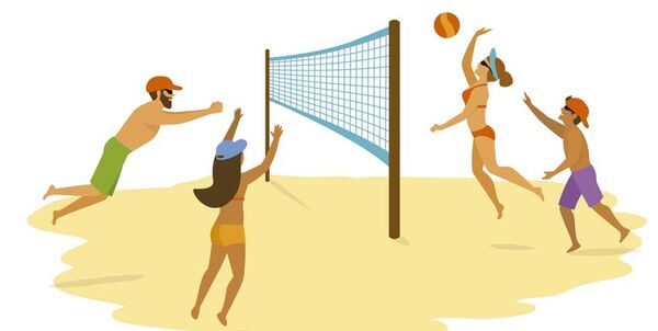 Voleibol de playa - Escolar - ABC Color