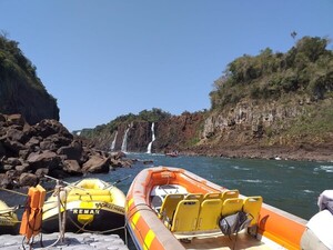 Volumen de AGUA en las Cataratas del Yguazú bajo 60%