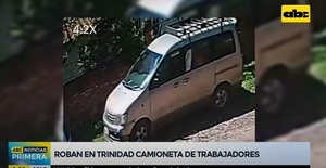 Arquitecto sufre el robo de su camioneta en el barrio Trinidad