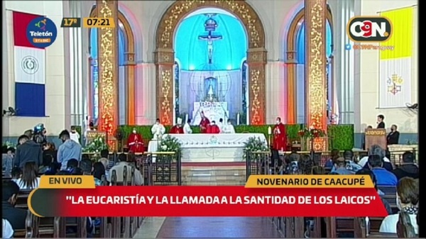 Tercer día del Novenario de la Virgen de los Milagros de Caacupé - C9N