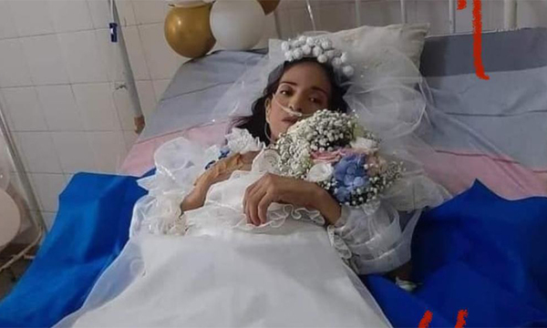 Fallece la mujer que se casó la semana pasada en el hospital de Coronel Oviedo - OviedoPress