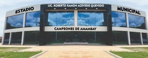 Nuevo Estadio Municipal listo para ser sede de las finales del 51º Campeonato Nacional de Fútbol de Salón