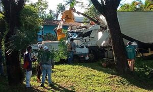 Veintena de afectados por temporal en Franco