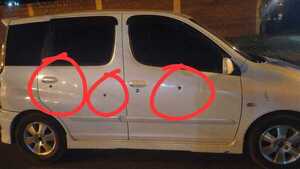 Balean automóvil de mecánico en Presidente Franco - La Clave