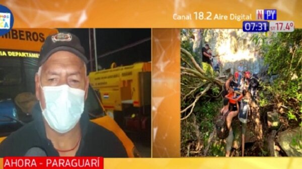 Joven cae al precipicio del Cerro Hu | Noticias Paraguay