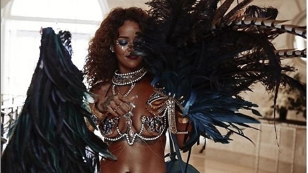 ¡Rihanna y su bikini de fantasía en Barbados!