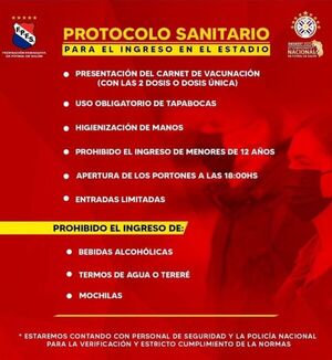 Establecen Protocolo Sanitario para ingreso al Estadio Municipal
