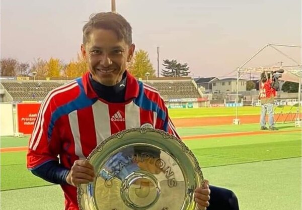El paraguayo campeón en el fútbol japonés