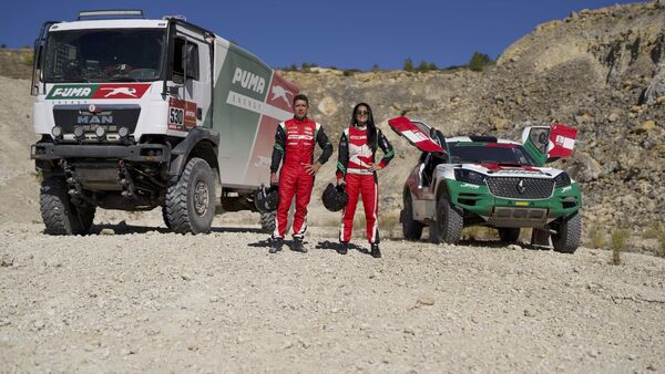 Puma Energy Rally Team, preparado para participar en el Rally Dakar 2022