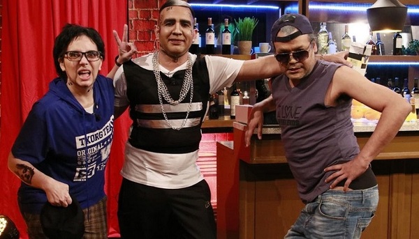 Tremenda parodia de L-Gante en "Polémica en el bar" - Teleshow