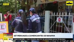 La SET verifica que negocios de Nanawa estén en regla