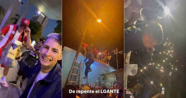 La Nación / “Lo mejor fue visitar la Chacarita”: L-Gante alborotó con su Villatour 420