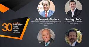 La Nación / La Nación invita hoy a la disertación virtual sobre inversión extranjera