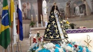 Siguen novenario de la Virgen de Caacupé en Brasil