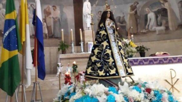 Siguen novenario de la Virgen de Caacupé en Brasil