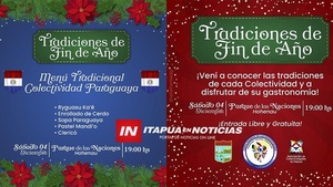 COLECTIVIDADES MOSTRARÁN TRADICIONES DE NAVIDAD. - Itapúa Noticias