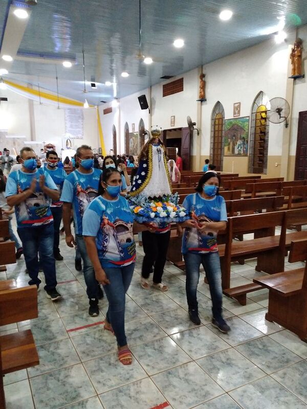 Activa participación de fieles en novenario de Caacupé en CDE - ABC en el Este - ABC Color