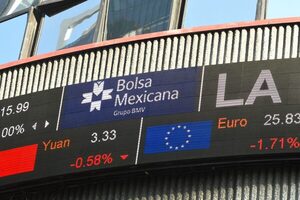La Bolsa mexicana cae 0,2 % y cierra noviembre con retroceso de 3,14 % - MarketData