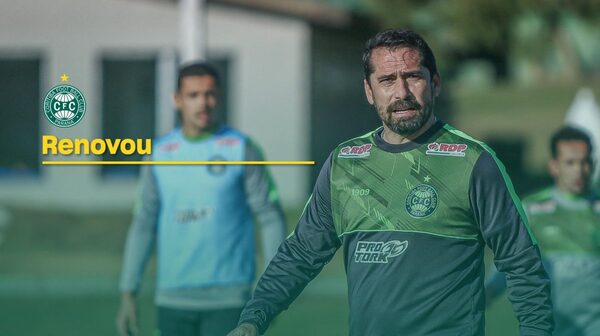 El Coritiba de Brasil anunció la renovación de Gustavo Morínigo