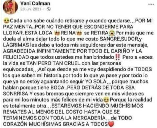¿Se estaba despidiendo y nadie se dio cuenta?
