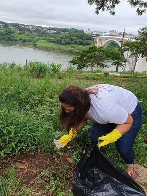 Minga Ambiental en la zona primaria del Puente de la Amistad - Noticde.com