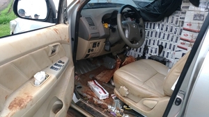 Atropelló una barrera policial y terminó preso con cigarrillo de contrabando - Noticde.com